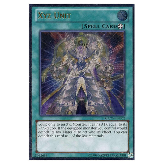 Yu-Gi-Oh! - Galactic Overlord - Xyz Unit (Ultimate Rare) GAOV-EN062