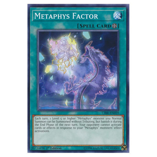 Yu-Gi-Oh! - Circuit Break - Metaphys Factor (Common) CIBR-EN059