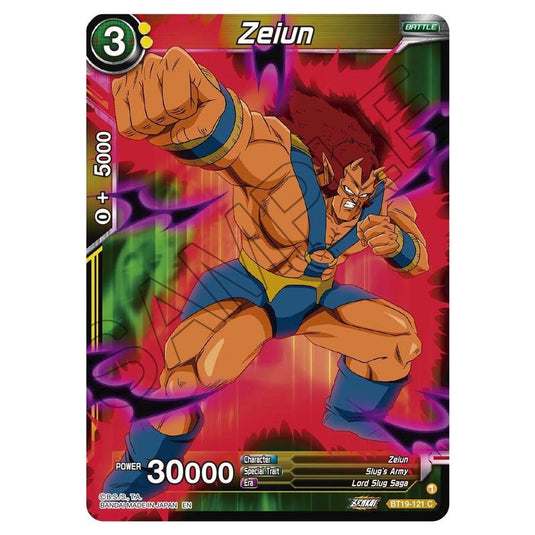 Dragon Ball Super - Fighter's Ambition - Zeiun - BT19-121