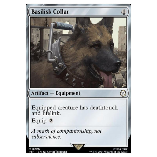 Magic The Gathering - Universes Beyond - Fallout - Basilisk Collar - 0225