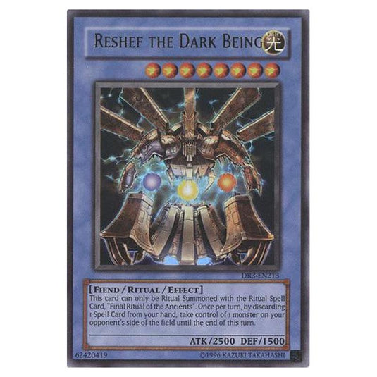 Yu-Gi-Oh! - Dark Revelation Volume 3 - Reshef the Dark Being (Ultra Rare) DR3-EN213