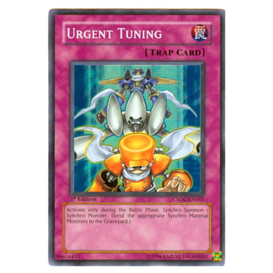 Yu-Gi-Oh! - Crossroads of Chaos - Urgent Tuning (Super Rare) CSOC-EN065
