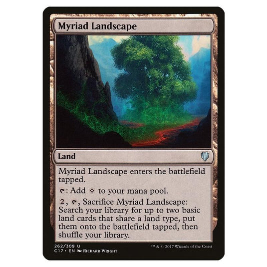 Magic The Gathering - Commander 2017 - Myriad Landscape - 262/309