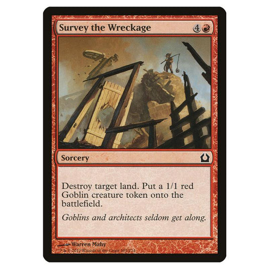 Magic The Gathering - Return To Ravnica - Survey The Wreckage - 107/274