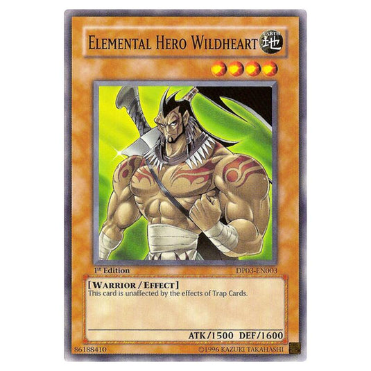 Yu-Gi-Oh! - Duelist Pack - Jaden Yuki 2 - Elemental HERO Wildheart (Common) DP03-EN003