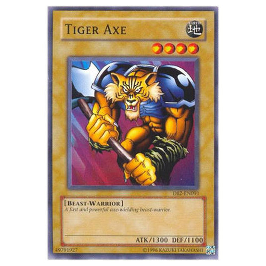 Yu-Gi-Oh! - Dark Beginning 2 - Tiger Axe (Common) DB2-EN091