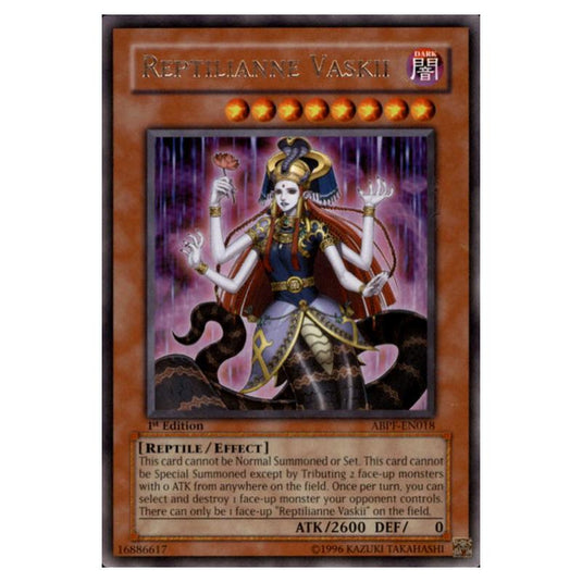 Yu-Gi-Oh! - Absolute Powerforce - Reptilianne Vaskii (Rare) ABPF-EN018