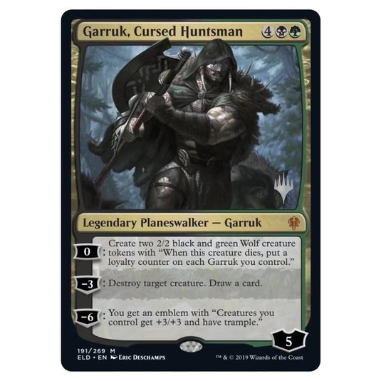 Magic The Gathering - Throne of Eldraine Promos - Garruk, Cursed Huntsman - 191/269