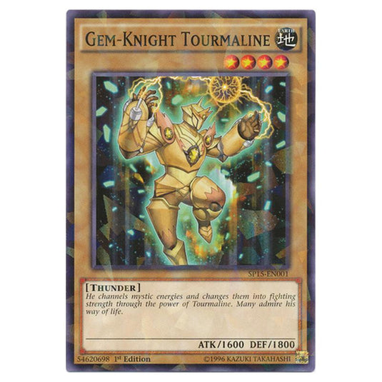 Yu-Gi-Oh! - Star Pack ARC-V - Gem-Knight Tourmaline (Shatterfoil Rare) SP15-EN001
