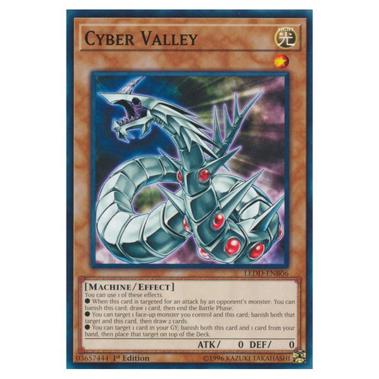 Yu-Gi-Oh! - Legendary Dragon Decks - Cyber Valley (Common) LEDD-ENB06