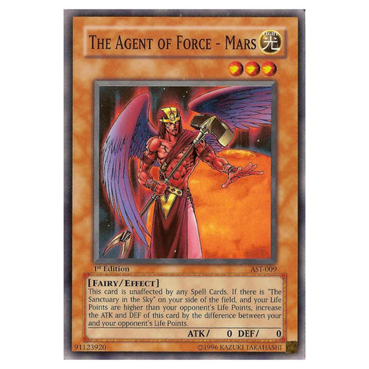 Yu-Gi-Oh! - Ancient Sanctuary - The Agent of Force - Mars (Super Rare) AST-009