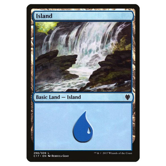 Magic The Gathering - Commander 2017 - Island - 298/309