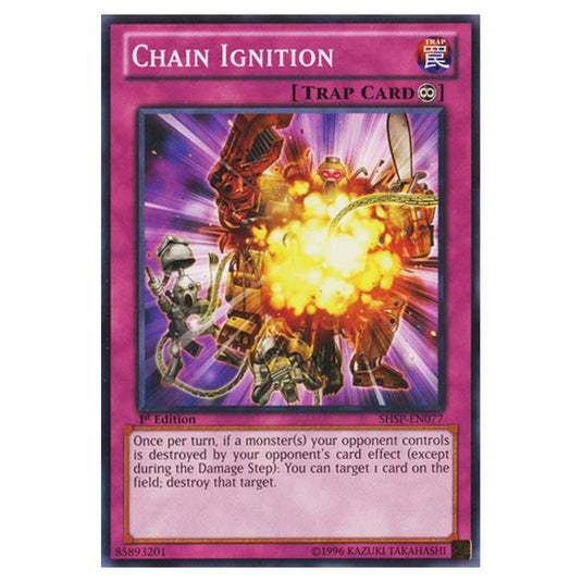 Yu-Gi-Oh! - Shadow Specters - Chain Ignition (Common) SHSP-EN077