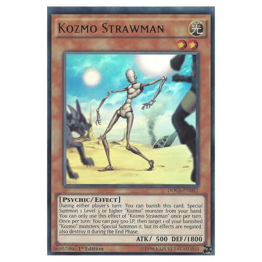 Yu-Gi-Oh! - Dimension of Chaos - Kozmo Strawman (Ultra Rare) DOCS-EN082