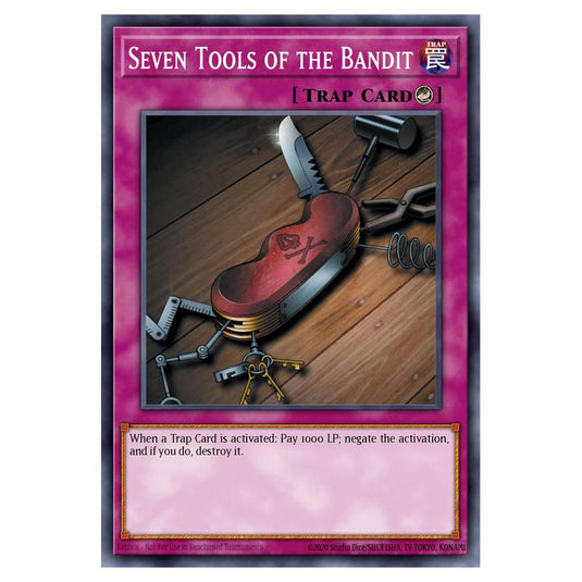 Yu-Gi-Oh! - Starter Deck - Pegasus - Seven Tools of the Bandit (Common) SDP-045