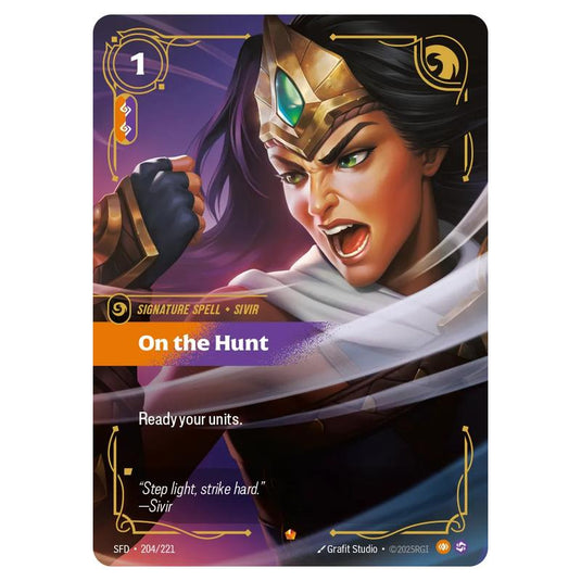 Riftbound: League of Legends TCG - Spiritforged - On the Hunt - 204/221