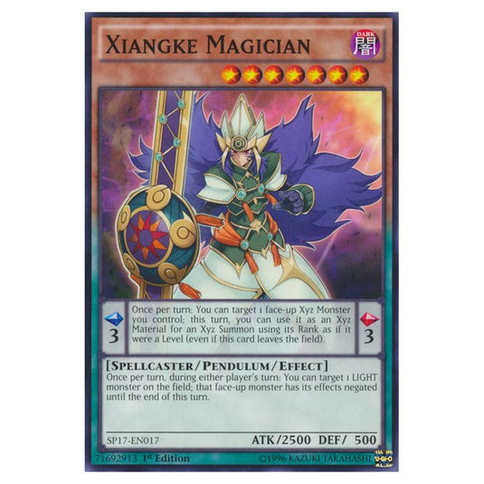 Yu-Gi-Oh! - Star Pack Battle Royal - Xiangke Magician (Common) SP17-EN017
