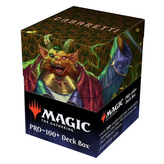 Ultra Pro - Magic The Gathering - Streets of New Capenna - Pro 100+ Deck Box - Cabaretti