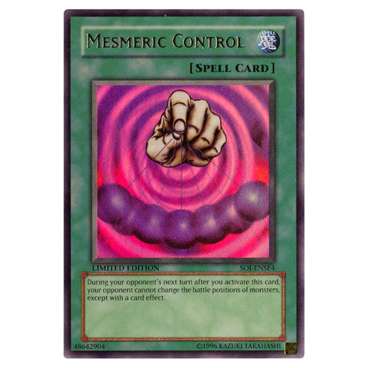 Yu-Gi-Oh! - Shadow of Infinity - Special Edition - Mesmeric Control (Ultra Rare) SOI-ENSE4