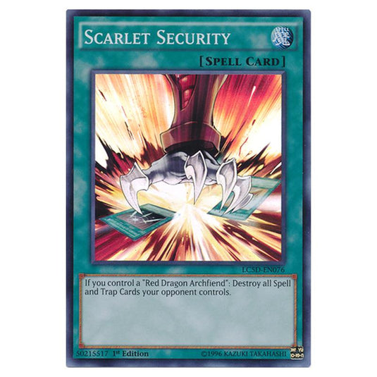 Yu-Gi-Oh! - Legendary Collection 5D's Mega Pack - Scarlet Security (Super Rare) LC5D-EN076