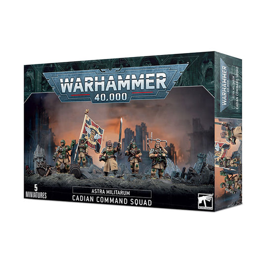 Warhammer 40,000 - Astra Militarum - Cadian Command Squad