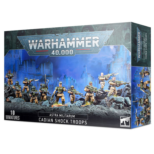 Warhammer 40,000 - Astra Militarum - Cadian Shock Troops (discontinued)