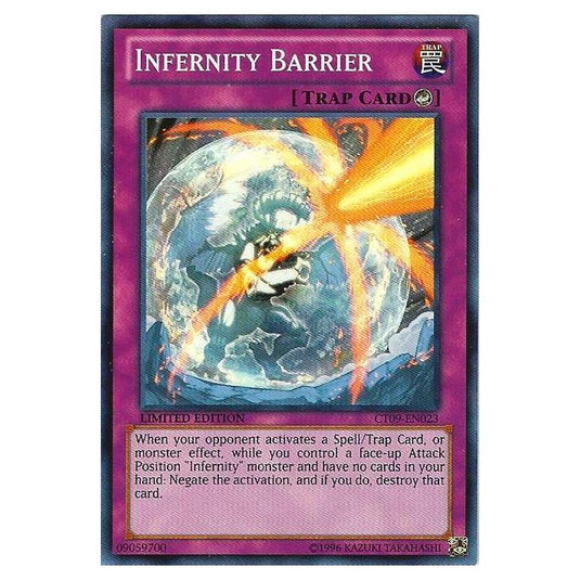 Yu-Gi-Oh! - Collectible Tins 2012 Wave 2.5 - Infernity Barrier (Super Rare) CT09-EN023