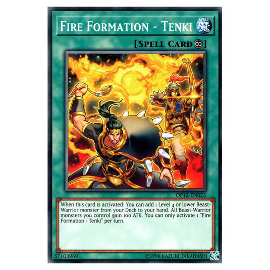 Yu-Gi-Oh! - OTS Tournament Pack 12 - Fire Formation - Tenki (Common) OP12-EN025