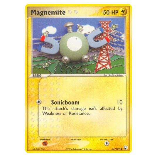 Pokemon - EX Team Rocket Returns - Magnemite - 066/109