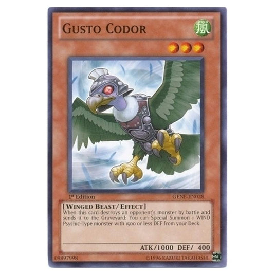 Yu-Gi-Oh! - Generation Force - Gusto Codor (Common) GENF-EN028