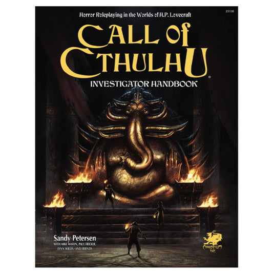 Call of Cthulhu RPG - Investigator Handbook (7th ed.)