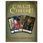Call of Cthulhu RPG - Call of Cthulhu Keeper Decks