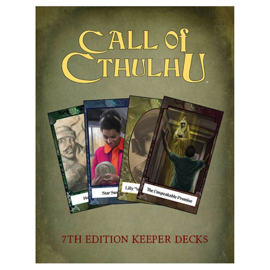 Call of Cthulhu RPG - Call of Cthulhu Keeper Decks
