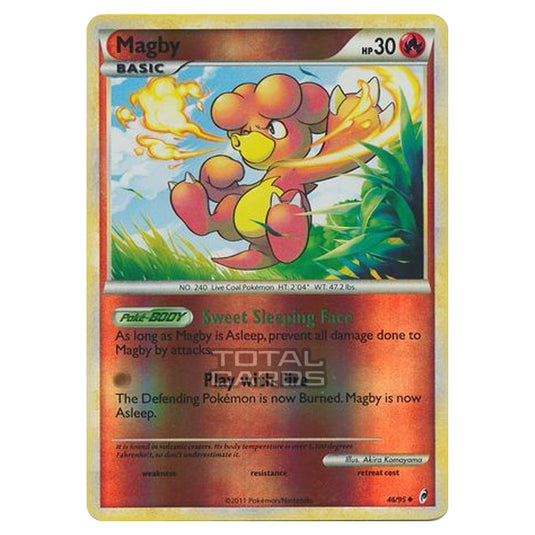 Pokemon - Call of Legends - (Reverse Holo) - Magby 46/95