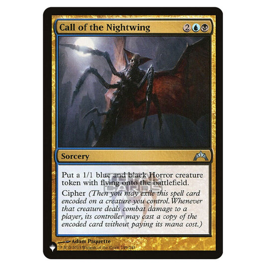 Magic The Gathering - The List - Call of the Nightwing - 401/401