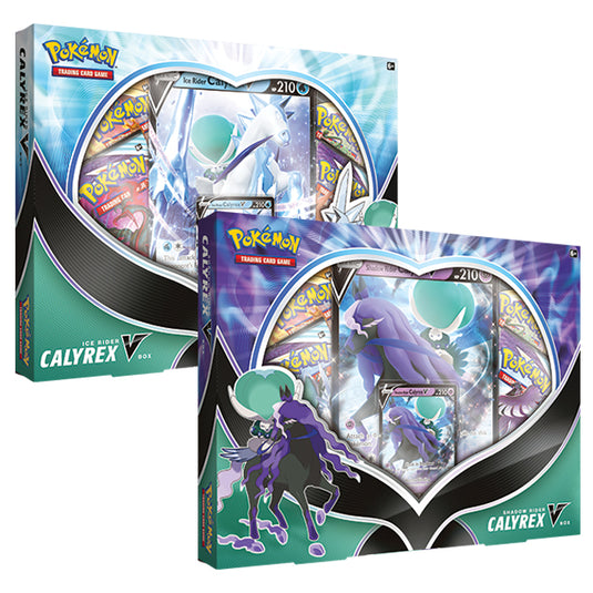 Pokemon - Ice Rider & Shadow Rider Calyrex V Box