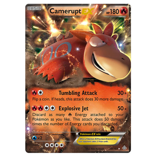 Pokemon - Primal Clash - Camerupt-EX Promo (29/160)