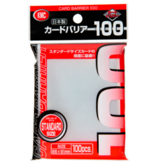 KMC - Standard Sleeves - Card Barrier 100 (100 Sleeves)