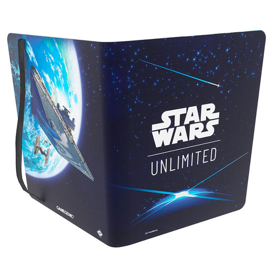 Gamegenic - Star Wars Unlimited - Card Back Blue - 18-Pocket Album