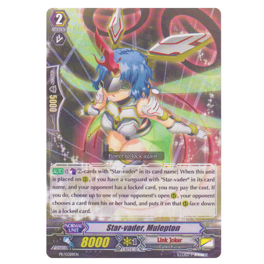 Cardfight!! Vanguard Promo Card PR-0389 Star-vader, Mulepton