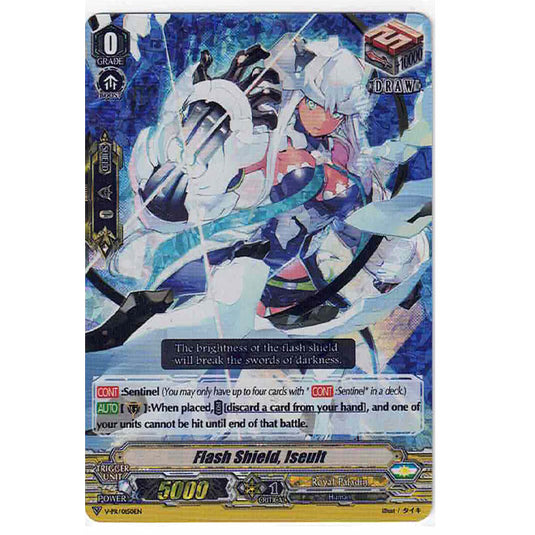 Cardfight!! Vanguard - V-PR/0150EN - Flash Shield, Iseult - Promo Card