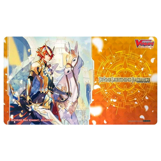 Cardfight!! Vanguard - Divine Lightning Radiance V-BT12 - Sunrise Ray Knight, Gurguit - Playmat