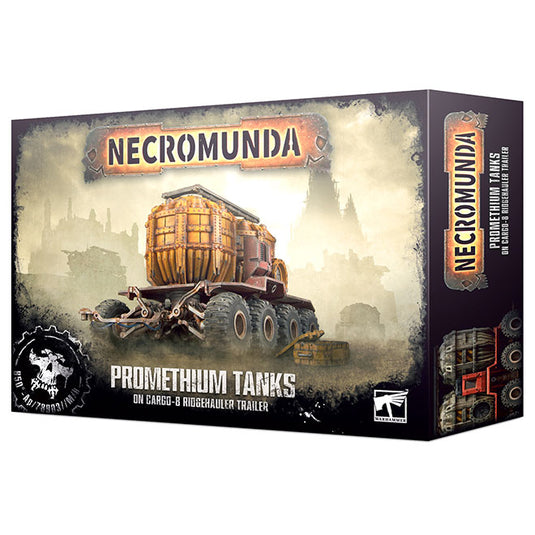 Necromunda - Promethium Tanks on Cargo-8 Ridgehauler Trailer