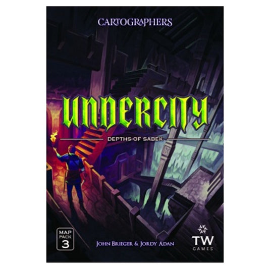 Cartographers - Heroes Map Pack 3 - Undercity
