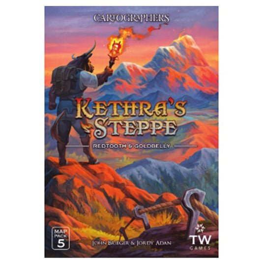 Cartographers - Heroes Map Pack 5 - Kethra's Steppe