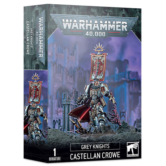 Warhammer 40,000 - Grey Knights - Castellan Crowe