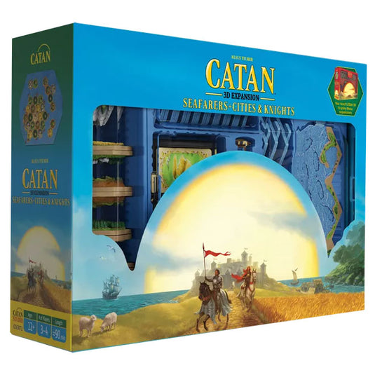 Catan 3D - Expansion Seafarers + Cities & Knights