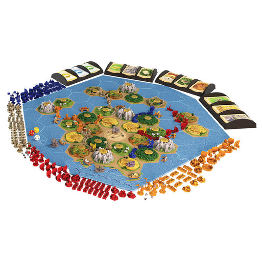 Catan 3D - Expansion Seafarers + Cities & Knights