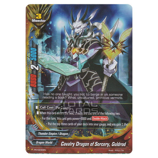 Future Card Buddyfight - Promo Card - Cavalry Dragon of Sorcery, Guldrod - (PR)/0230EN (Foil)