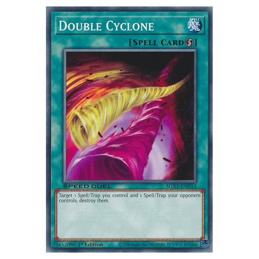 Yu-Gi-Oh! - Speed Duel GX - Duel Academy Box - Double Cyclone (Common) SGX1-END15